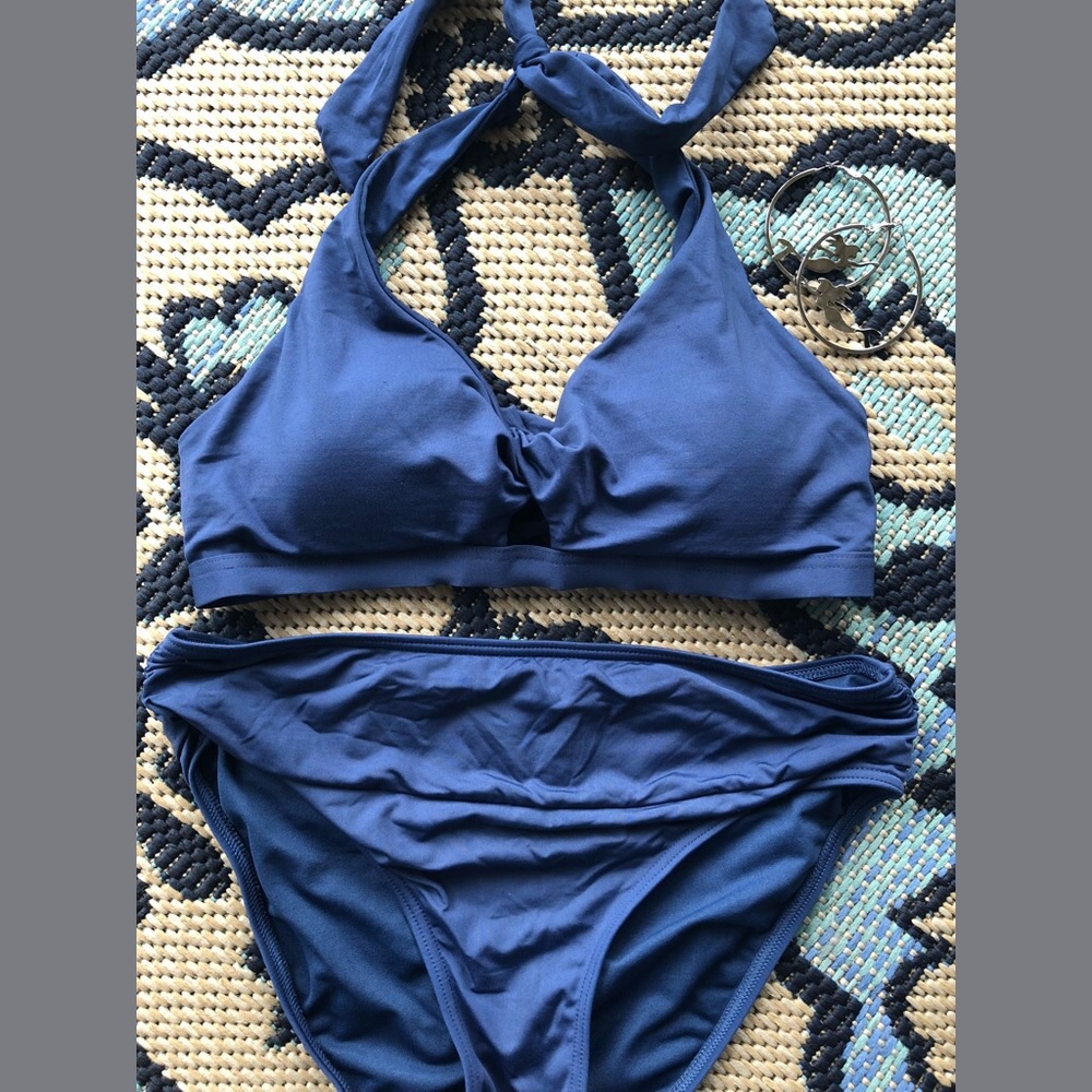Moontide Navy Bikini